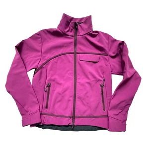 Columbia Titanium Omni-Tech Jacket Women’s M Fuchsia Softshell Fleece Lined - Picture 1 of 9