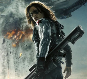Winter Soldier Armor Arm Wear Soft PVC Cosplay Props Equipment Captain America - Picture 1 of 12