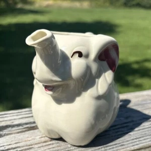 Vintage Shawnee Pottery USA Elephant Creamer Pitcher - Picture 1 of 10