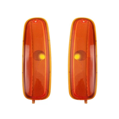 NEW PAIR SIDE MARKER LIGHTS FITS GMC SAVANA 2500 3500 96-02 GM2550152 5977276 - Image 1 of 2