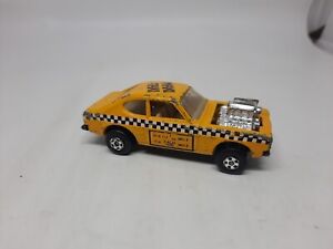 Vintage Matchbox Maxi Taxi "Mazda RX3" Coupe Rolamatics 1973 - ROUGH Shape LOOSE
