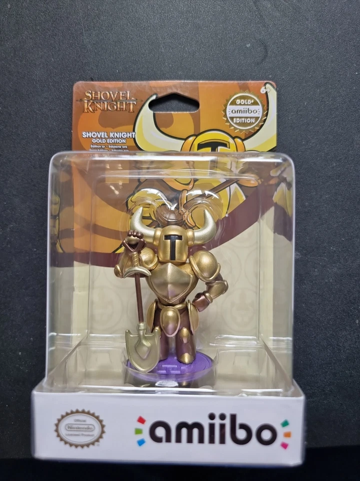 Official Nintendo Amiibo Gold Shovel Knight - New and Sealed - Image 1 of 1