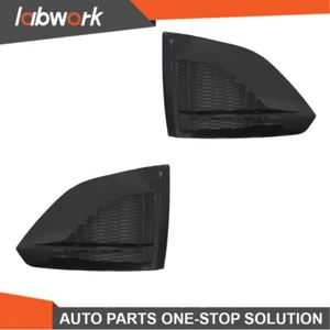 Labwork Bumper Fog Light Cover Fit For 2023 Nissan Altima Black Bezle Right+Left - Foto 1 di 13