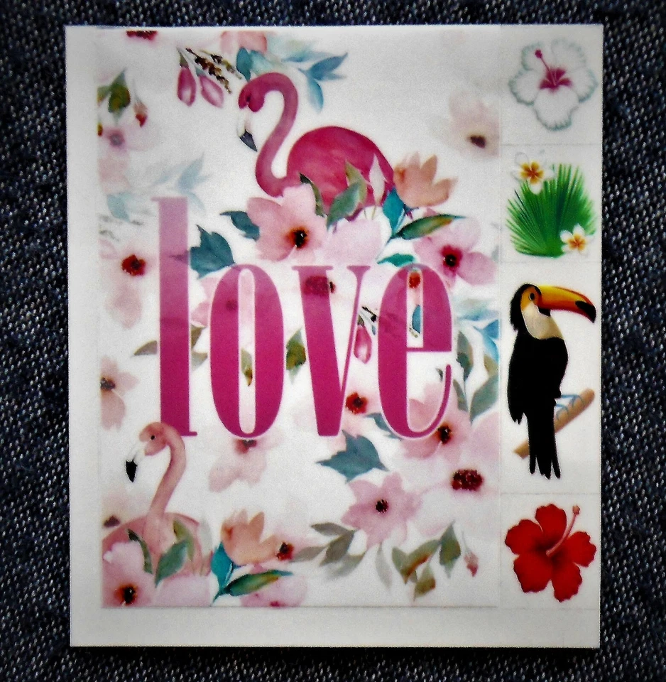 Handy-Sticker "LOVE" Smartphone Aufkleber 5-teilig NEU # - Bild 1 von 1
