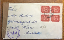 POLEN - Russland - Schweiz, REKO Siegel Brief.  " Varsovie - Luzern " 1914