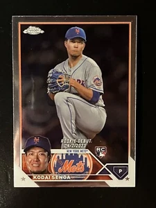 2023 Topps Chrome Update Kodai Senga RC New York Mets Rookie Debut - Picture 1 of 1