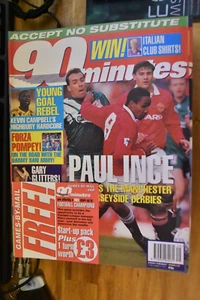 90 Minutes Football Magazine 132 Dec 1992 Ince Campbell Pompey Beasant VGC - Picture 1 of 1