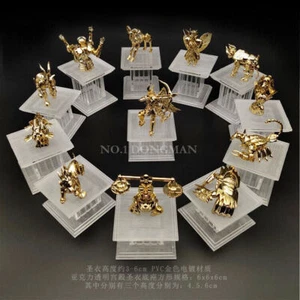 Gold Saint Seiya Myth Cloth Statue Figure Collectbles w/ Seprate Palace 12PCS - Picture 1 of 11