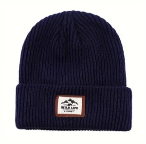 Adult Unisex Winter Hats - Dark Colors With Various Styles One Size Fits Most - Picture 1 of 22
