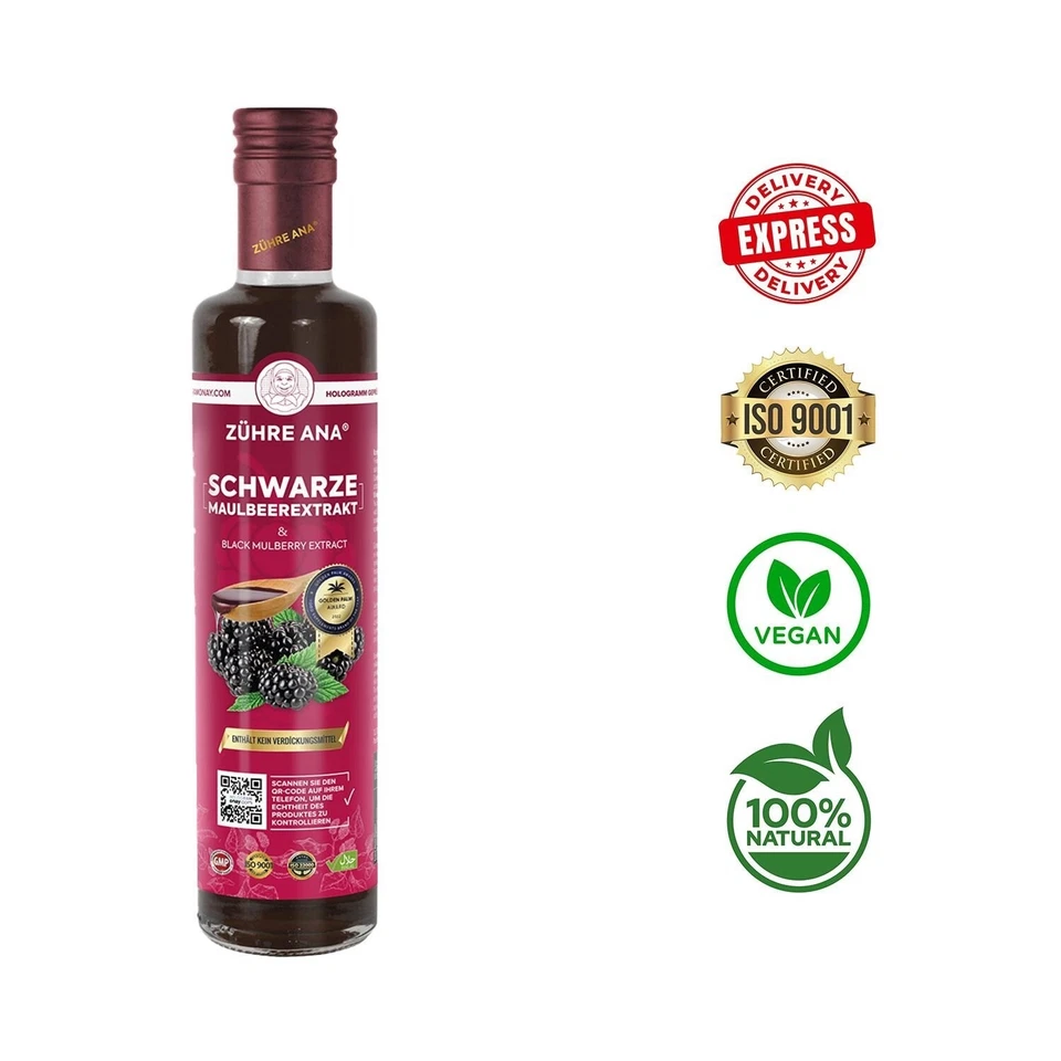 Natural Mulberry Syrup, Colourless, Multivitamin, Strong Immunity, Vegan - Image 1 of 4