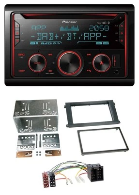 Pioneer 2DIN DAB MP3 Bluetooth USB CD Autoradio für Porsche Cayenne 2002-2007 - Bild 1 von 4