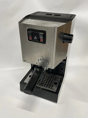 GAGGIA Cafetera Espresso Clásica Modelo SIN 035 Piezas o Reparación (leer Foto 1 de 4