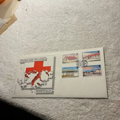 Falkland Islands-(-1987-)-HOSPITALS -OFFICIAL FDC-#399 - Image 1 of 2