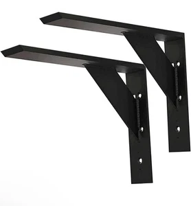 Arbeitsplatte Stützwinkel 12 Zoll Schwerlast Regalwinkel 2 Stück 3/8" dick... - Bild 1 von 5