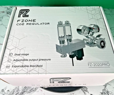 Regulador de CO2 de doble etapa FZ-2020PRO con sistema de tanque de acuario solenoide nuevo Open Bo Foto 1 de 4