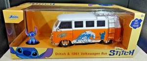 Jada Toys Stitch & 1961 Volkswagen Bus 1/24 - Picture 1 of 3