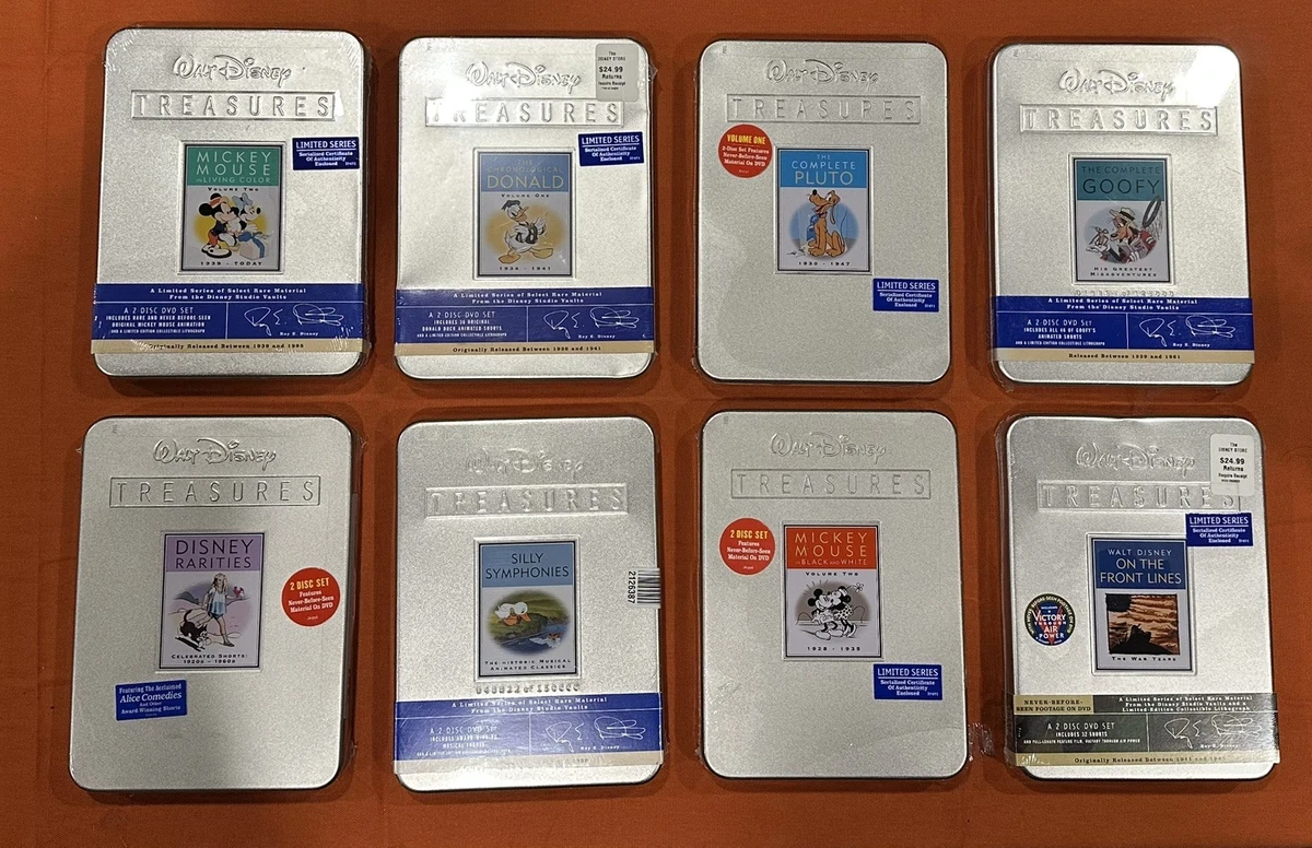 Walt Disney Treasures Series DVDs & Blu-ray Discs for sale - eBay