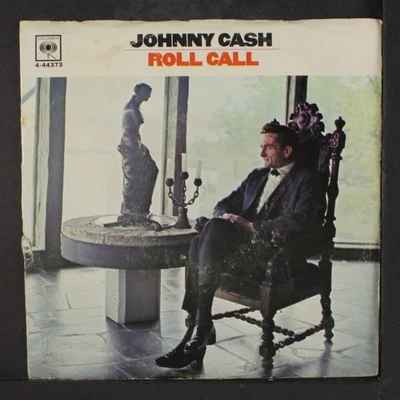 JOHNNY CASH: rosanna's going wild / roll call COLUMBIA 7" Single 45 RPM - Image 1 of 4