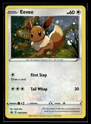 Eevee Promo SWSH: Sword & Shield Promo Cards SWSH095 NM - Image 1 of 2