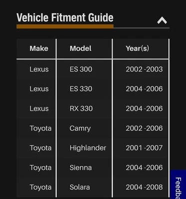 Correa de distribución del motor para Select 2001-2008 Lexus y Toyota Foto 1 de 2