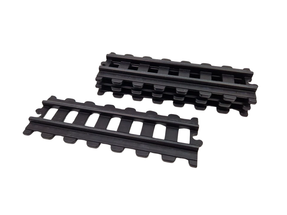 Playmobil® 1.2.3 123 TRAIN Tracks 4 BLACK Track Straight (long) - Image 1 of 1