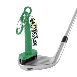 - Magnetic Golf Club Brush Groove Cleaner (Green) - Detachable - Premium Nylo... - Picture 1 of 6