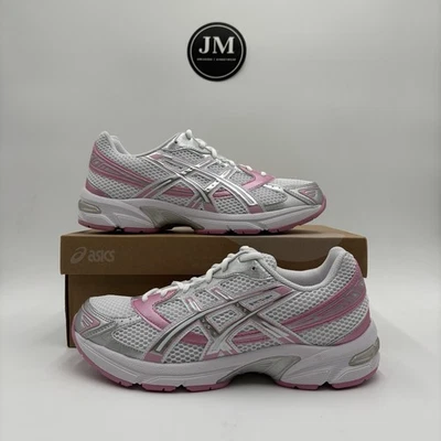 ASICS Gel-1130 White Pure Silver Pink Size 9.5 Women's 1202A507-100 IN HAND - Image 1 of 4