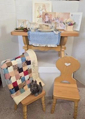 Pleasant Company American Girl Doll Kirsten Rowe Pottery Birthday Set and More - Image 1 of 4