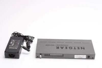 Netgear GS110TP Prosafe 8 Port Gigabit Smart Switch With PoE and Fiber Uplink - Image 1 of 4