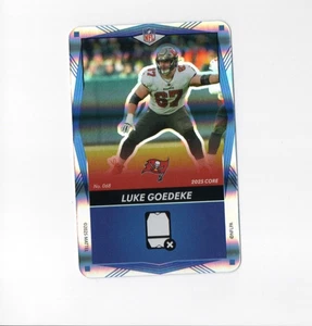 2025 UNO Elite NFL #068 Luke Goedeke - Foil - Blue Color - Tampa Bay Buccaneers  - Picture 1 of 1