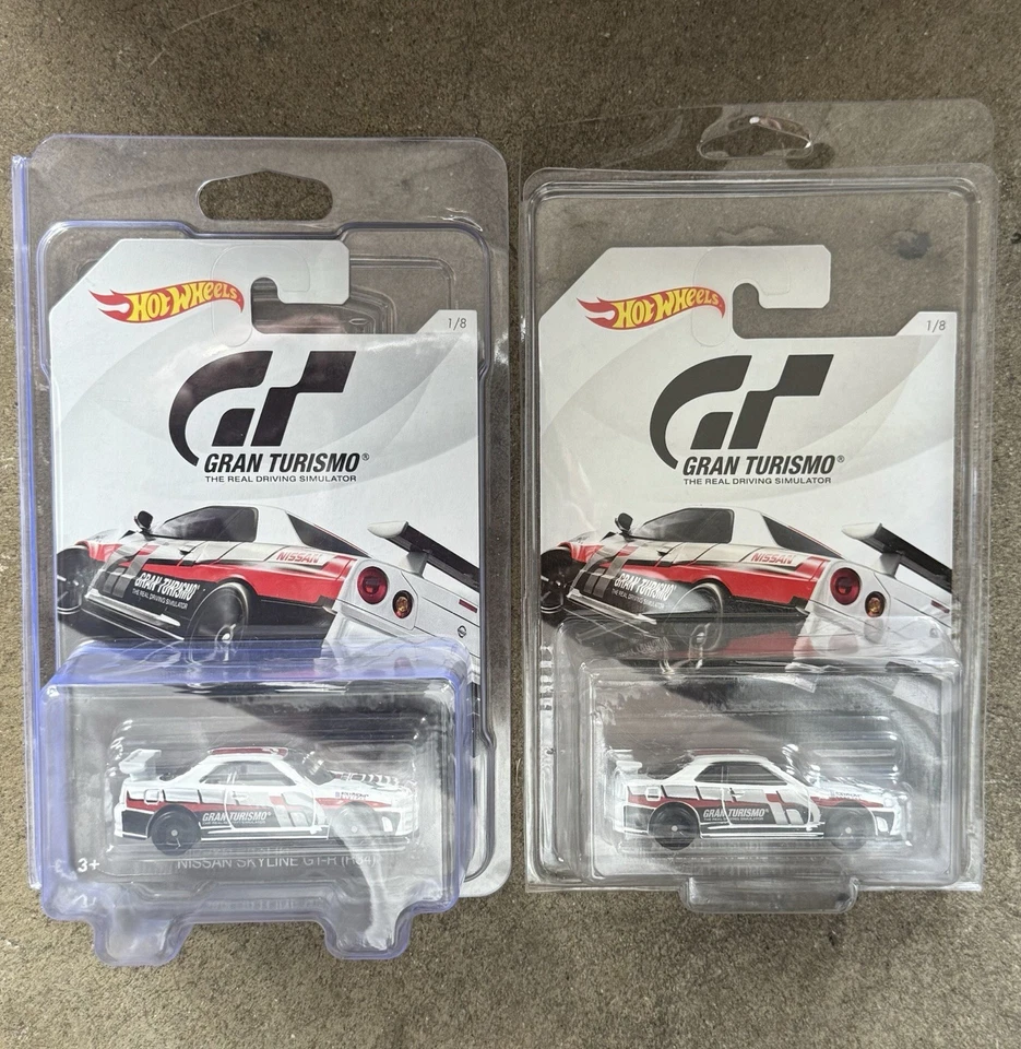 2 Hot Wheels Gran Turismo Nissan Skyline GTR 2018 (R34) Foto 1 de 1