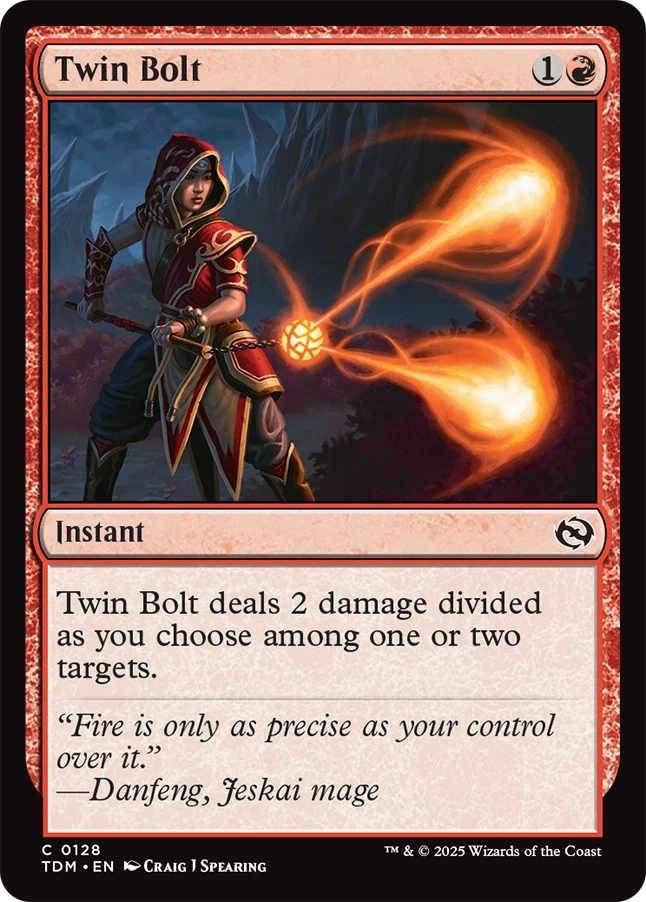 MTG Twin Bolt TDM English - Image 1 of 1