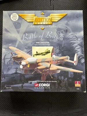 CORGI Diecast Avro Lancaster 1/144 Retro Vintage Aircraft Collectible Limited - Image 1 of 4