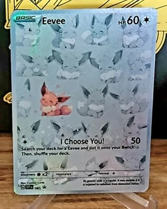 Pokemon Eevee Anima Waifu sexy Doujin ACG zum Selbermachen vollständige Kunst Karte Holo - Bild 1 von 2