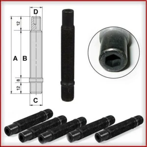 20 Pezzi Colonnette Prigionieri per mozzo auto M14x1,5 lungh. 100 mm - Foto 1 di 1