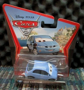 DISNEY PIXAR     CARS  2   ,  NICK CARTONE      , #  46   ,    BOX M - Picture 1 of 6