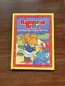 Rainbow Brite and the Big Color Mix-Up; Leslie McGuire; 1984; A Golden Book; VG - Picture 1 of 10