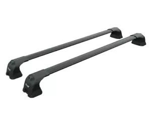 For BMW 5 Sedan (G30/LCI) 2016-23 Roof Rack Cross Bars Fix Point Alu Black - Foto 1 di 10