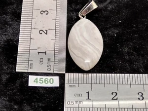 Pendentif AGATE CRAZY LACE + cordon reglable bijou original naturel pierre - Imagen 1 de 3