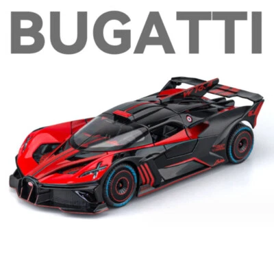 1:24 Bugatti Bolide Alloy Sports Car Model Diecasts Metal Toy Vehicles Toy Gift - Image 1 of 4