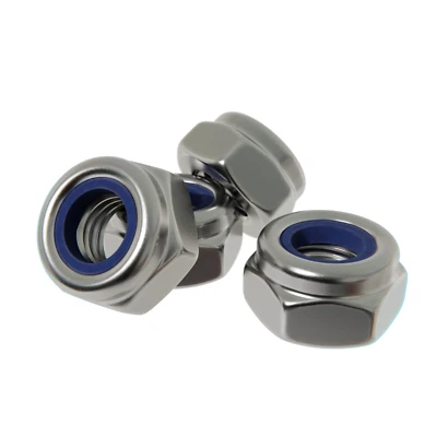 Sicherungsmutter Stopmuttern Selbstsichernde Muttern M3 - M20 DIN 985 Verzinkt - Bild 1 von 4