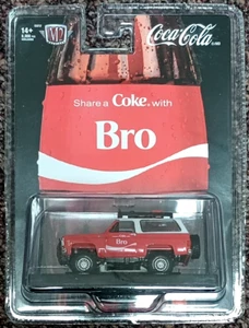 Macchine M2 2025 Condividi una Coca-Cola con Bro Coca-Cola 1973 Chevrolet K6 Blazer A58 - Foto 1 di 3