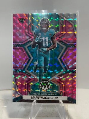 Marvin Jones Jr 2022 Panini Mosaic Pink Mosaic Jacksonville Jaguars - Image 1 of 2