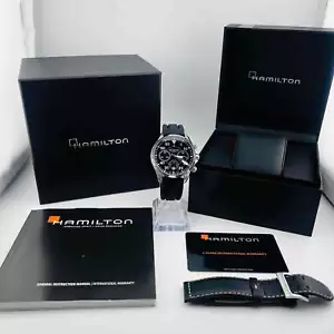 HAMILTON H646660 Khaki Aviation Pilot Chronograph Automatic Men's Watch 41.0mm - Picture 1 of 19