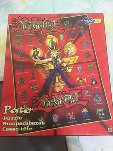 Yu Gi Oh Poster Puzzle 21.25” x 27.5” 250 Pieces 1996 Mattel - Picture 1 of 3