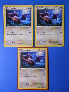 4x Noibat 131/162 Pokemon TCG card XY BREAKthrough common NM - Picture 1 of 2