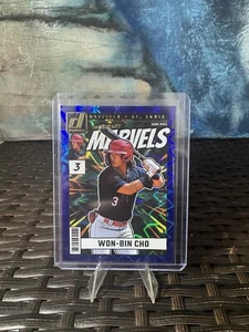 2024 Panini Donruss - Diamond Marvels Blue Explosion #15 Won-Bin Cho RC /49 - Picture 1 of 3