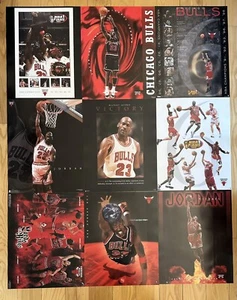 NOS lot of 9 Michael Jordan NBA Posters Starline Costacos Bulls 16x20 MINTY J4 - Picture 1 of 11