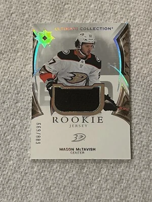 Mason Mctavish 2021-22 Ultimate Collection Rookie Patch 688/699 - Image 1 of 3