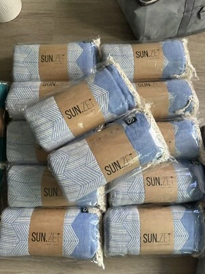 Toallas de playa turcas a granel, toalla de playa sin arena - Juego de 50- 5 estilos Foto 1 de 4